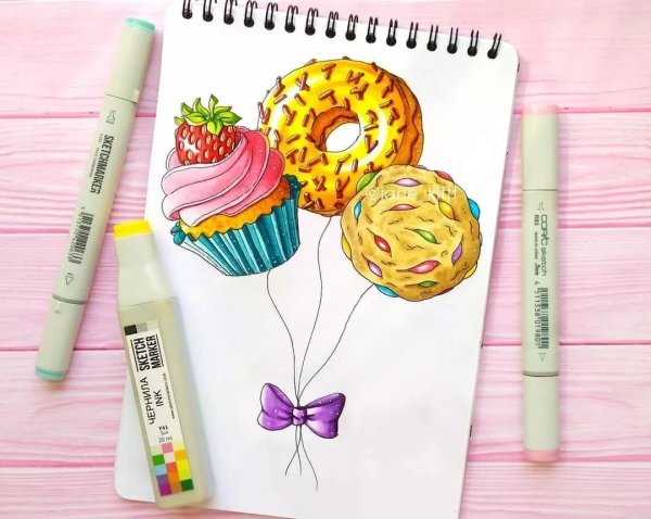 Идеи для рисунков фломастерами