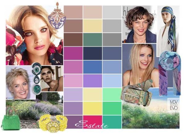 Цветотип внешности светлое лето