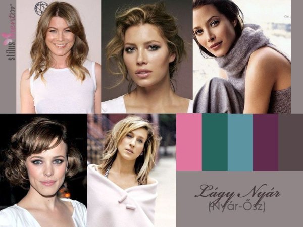 Прически для цветотипа лето