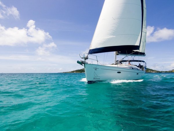 Катамаран Lagoon на Сейшелах