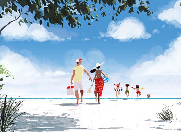 Коллаж на летнюю тему