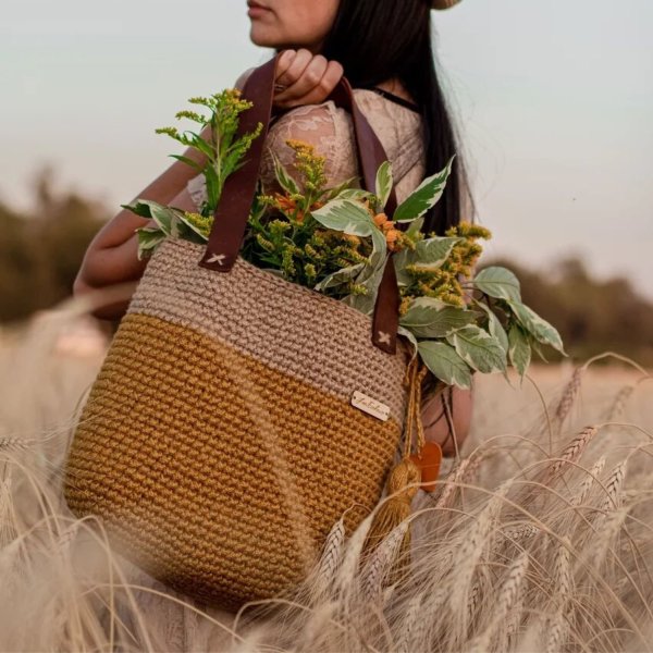 Сумка Прада из рафии