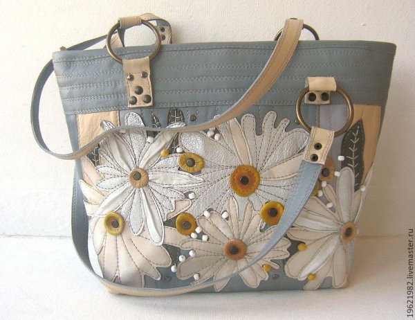 Сумка с ромашками