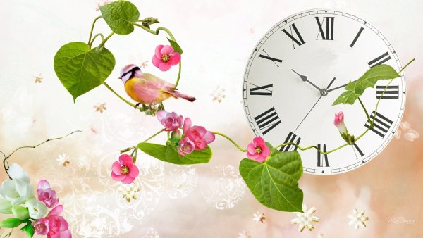 Весенние часы