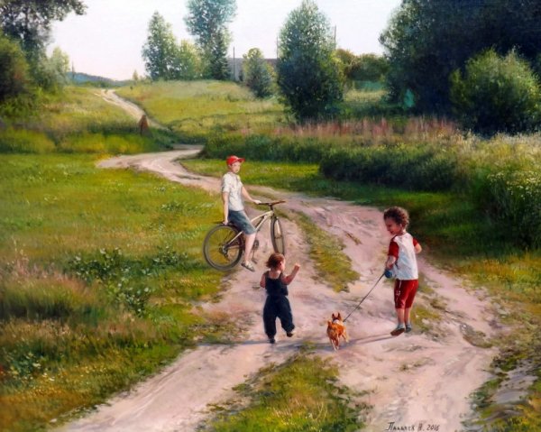 Палачев Вячеслав картины дети