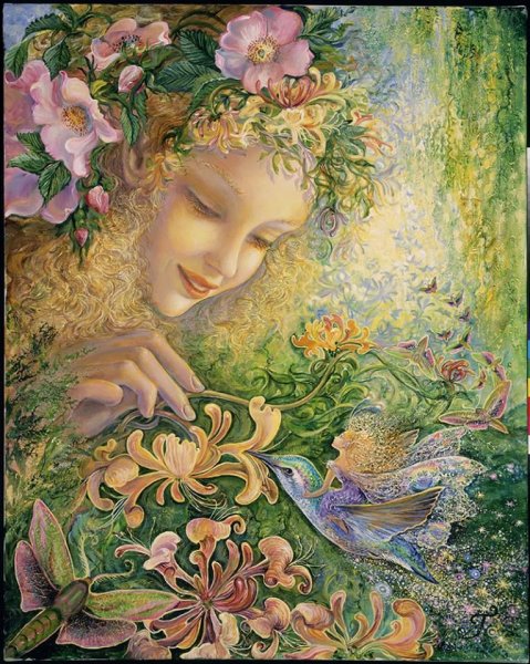 Волшебные сказочные цветы