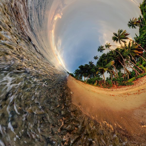 Сферическая панорама природа