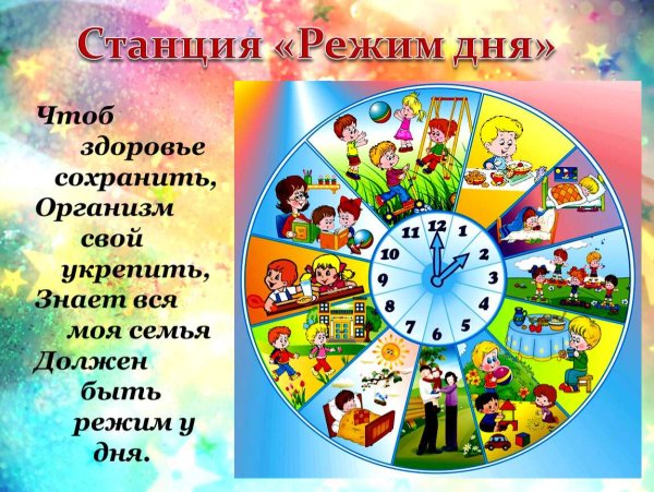 Распорядок дня