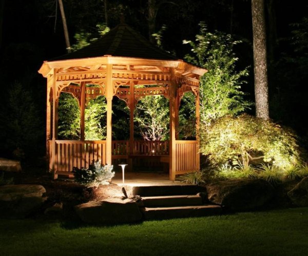 Беседка в саду