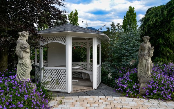 Красивые беседки