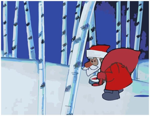 Мультик дед Мороз и лето