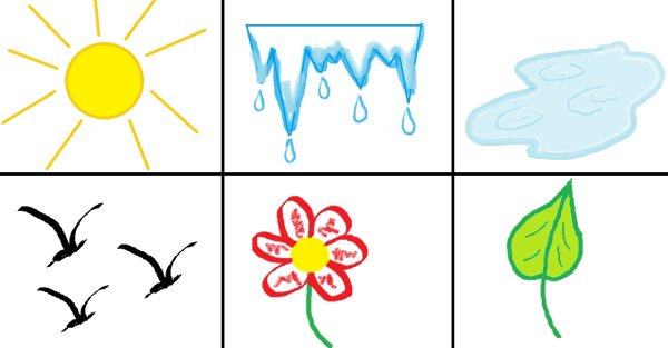 Мнемосхемы для заучивания стихов для дошкольников