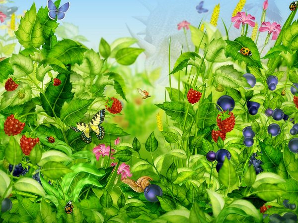 Лето для детей в детском саду