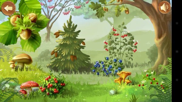 Мультяшные дети на природе