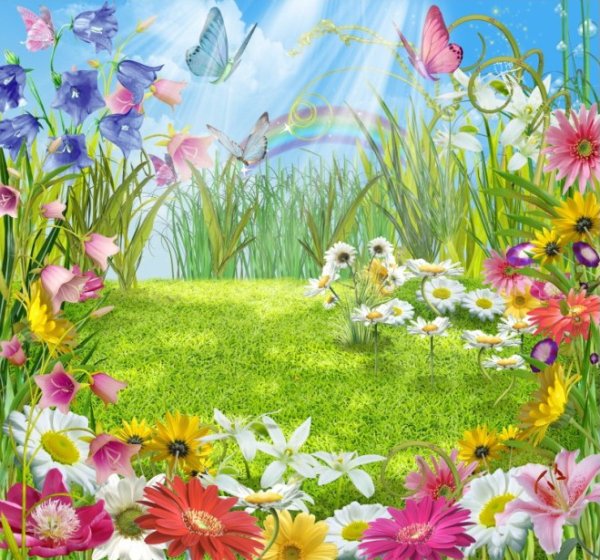 Мультяшная природа