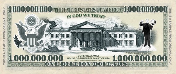 Миллион рублей одной купюрой