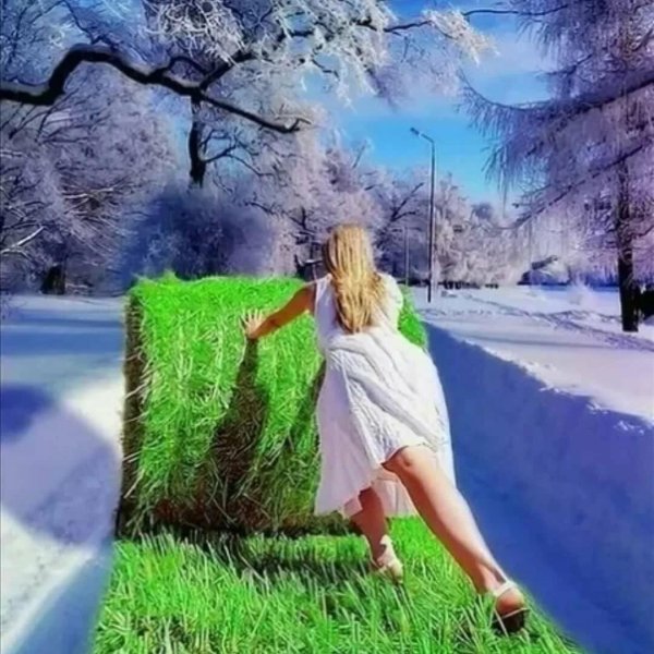 Снежная девушка