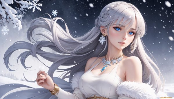 Зимняя фотосессия детей