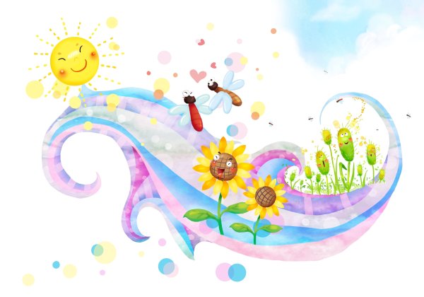 Летние рисунки