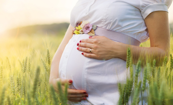 Беременный живот