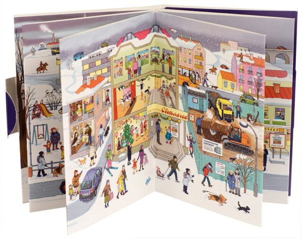 Виммельбух однажды зимой