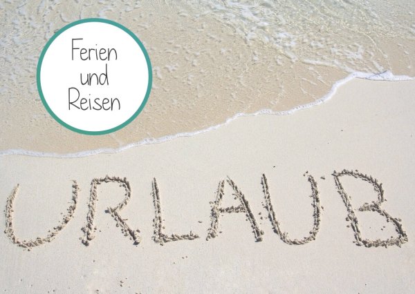 Каникулы на немецком языке