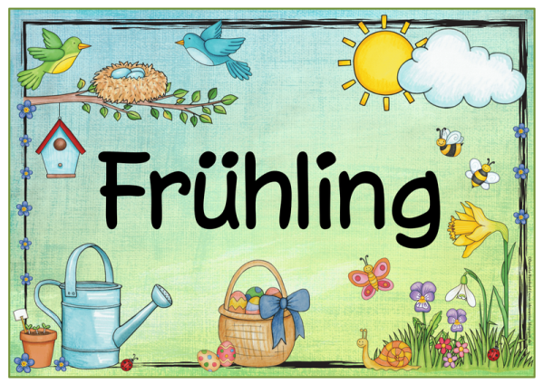 Погода на немецком языке