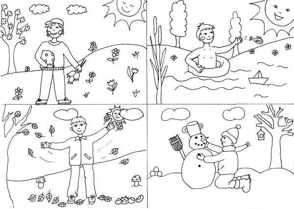 Лето задания для дошкольников