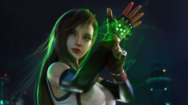 Две девушки фэнтези арт