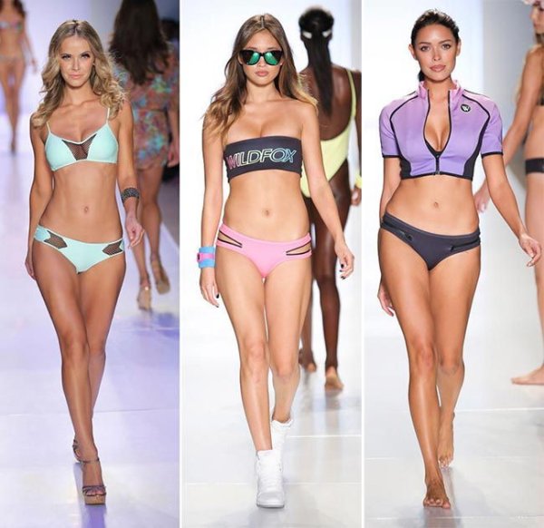 Купальники в стиле спорт Шик