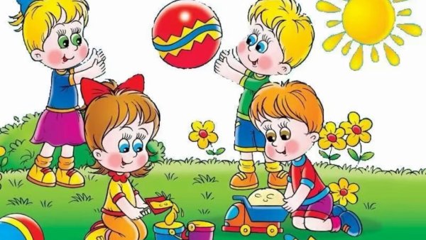 Лето для детей в детском саду