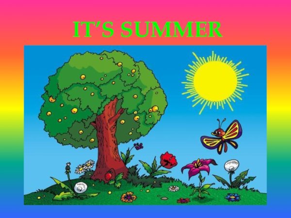 Весна на английском языке