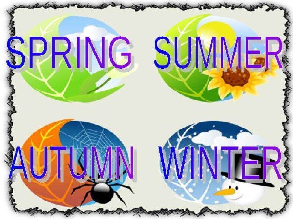 Презентация my favourite Season