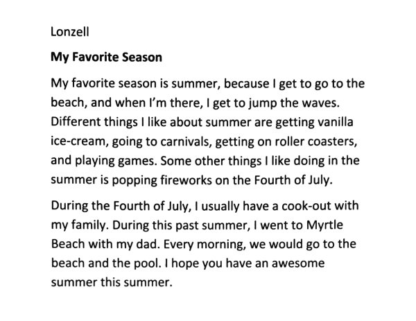 Проект my favourite Season