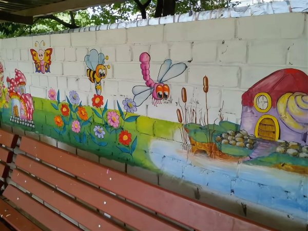 Цветы для веранды в детском саду