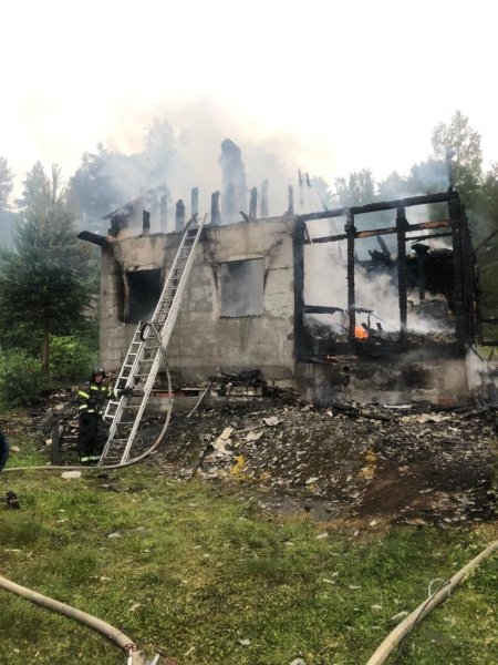 Пожар на природе