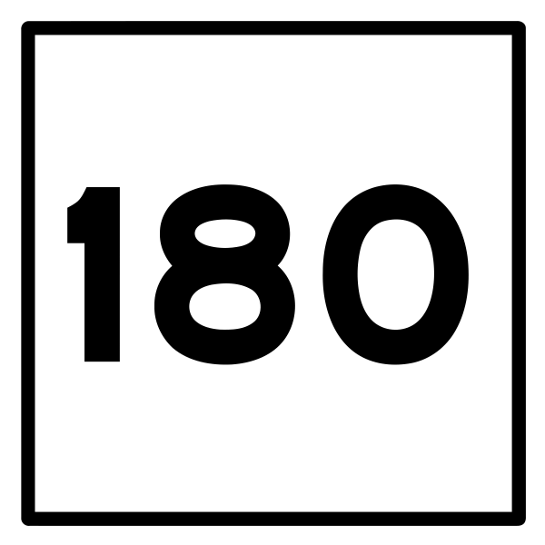 Цифра 180 картинка