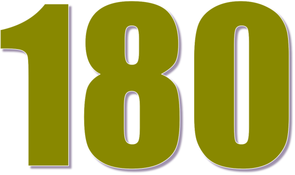 Цифра 180