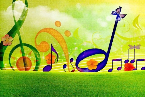 Музыкальный фестиваль фон