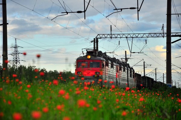 Железнодорожные пейзажи России