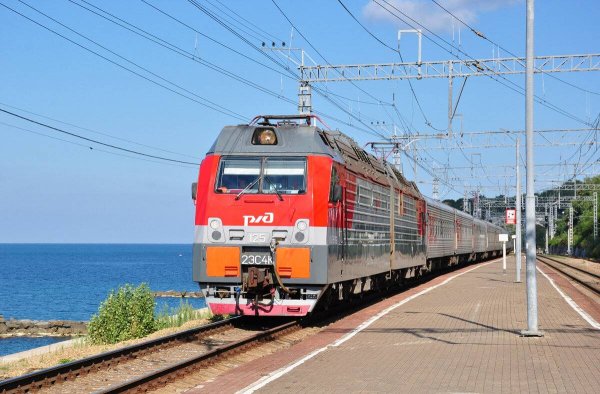 Железная дорога Адлер Сочи