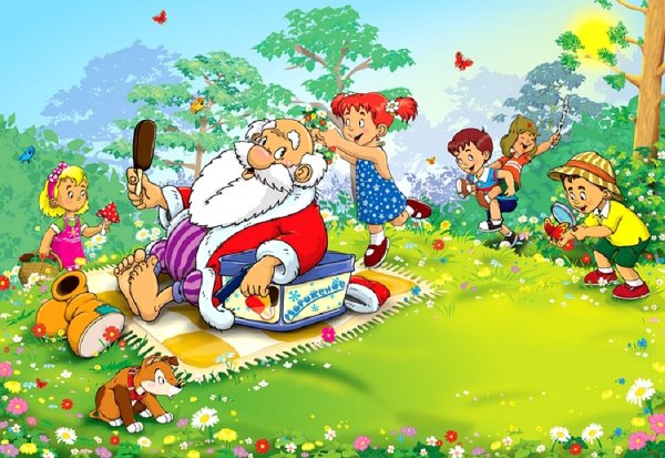 Дед Мороз и лето