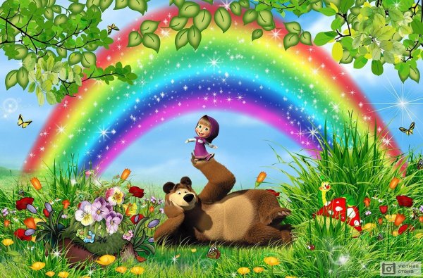 Фотообои из мультфильмов