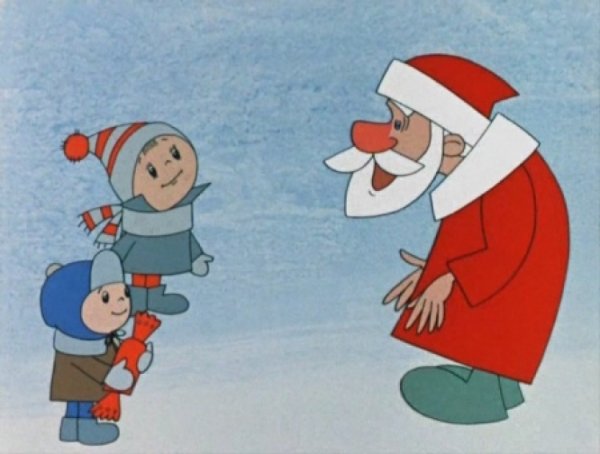 Дед Мороз раскраска