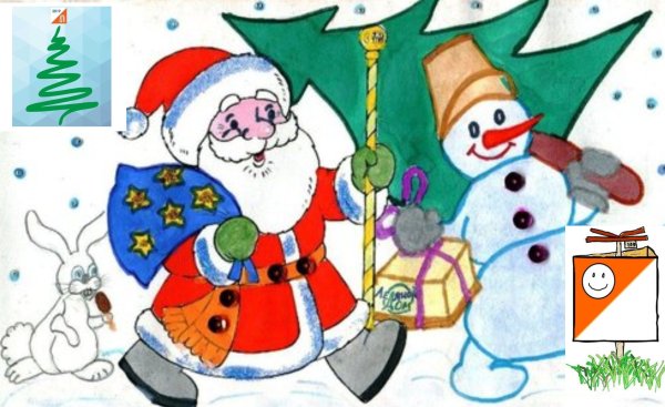 Рисунок на новогоднюю тему