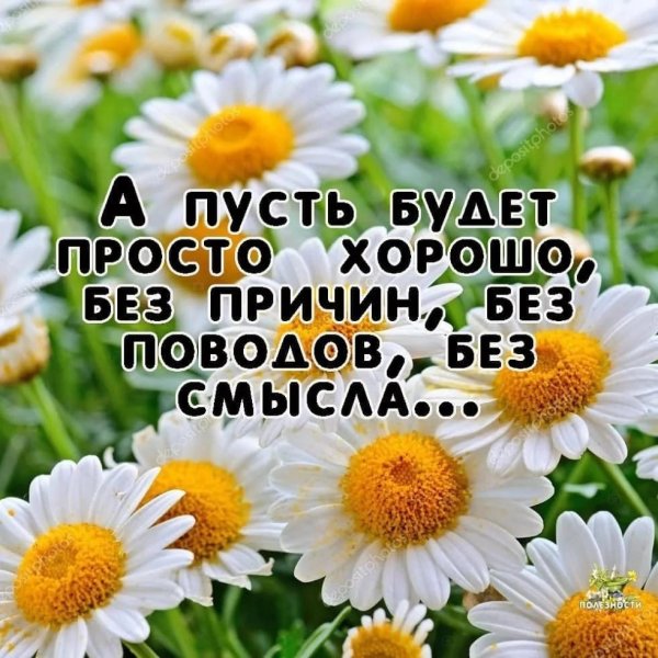 Радостных дней и прекрасных мгновений