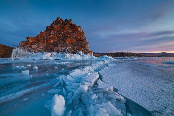 Ольхон Байкал лед