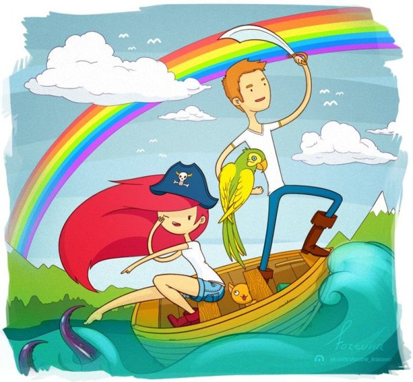 Приключения рисунок