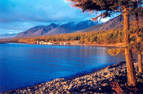 Ольхон вода Байкал лед