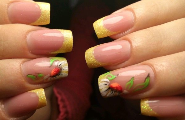 Цветной френч осенний